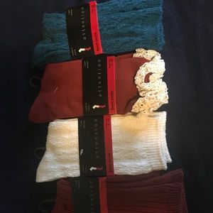 Attention knee high socks shoe size 4 - 10